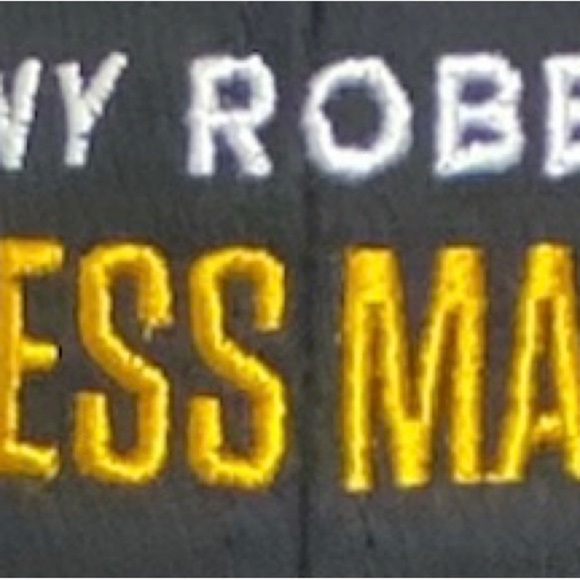 Port Authority Tony Robbins Business Mastery Baseball Hat Cap Black Gold White - Picture 3 of 8